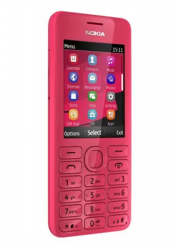 Mobilni telefon 206 SS MG RED NOKIA