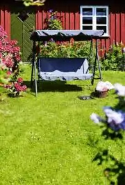 Baštenska ljuljaška ARIANY 170x110 čelik/poliester