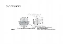 Zvučnici za kola 10cm TS-G1022i PIONEER