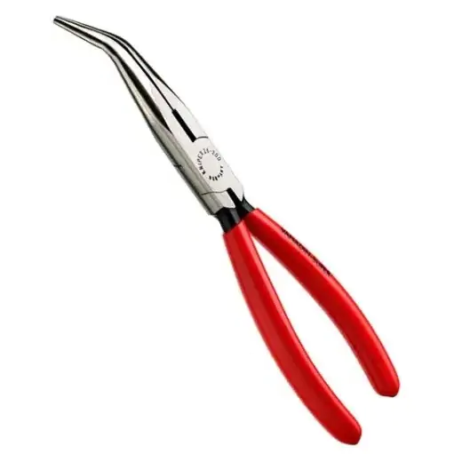 Klešta špicasta kriva 200 mm 26 21 200 KNIPEX