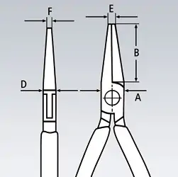 Kle&scaron;ta flah za elektroniku 115 mm 35 12 115 KNIPEX