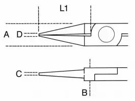 Kle&scaron;ta obla 125mm BETA