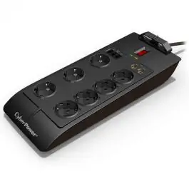 Produžni kabl sa 7 utičnica i pred-naponskom za&scaron;titom SB0701AD CyberPower