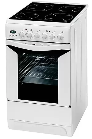 Električni šporet sa vatrokeramičkim pločama 50cm K3C76 W INDESIT 