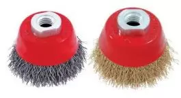 Ma&scaron;inska čelična četka lončasta 100mm za brusilicu BEOROL