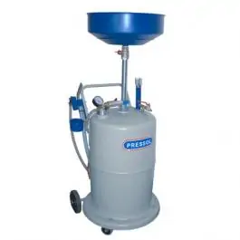 Uredjaj za sakupljanje ulja iz motora sa aspiratorom i vazdu&scaron;nim pražnjenjem 75lit PRESSOL