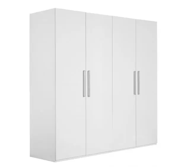 Ormar TEX 4 vrata 200x220 bela