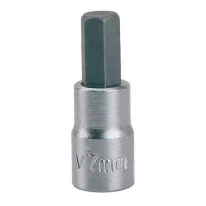 Ključ nasadni imbus, prihvat 1/4" 187/2HX 7mm UNIOR