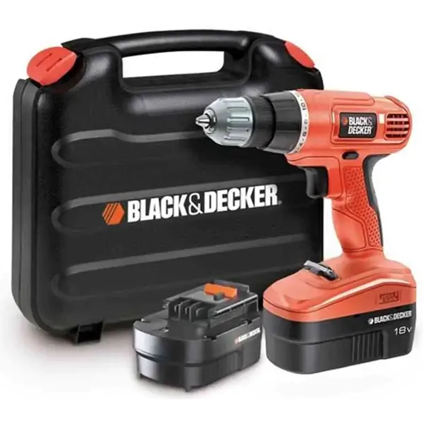 Akumulatorska bušilica-odvrtač 18V/1.2Ah Black & Decker EPC18CABK 