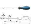 Odvijač TBI pljosnati 605TBI 0.8 x 4.0 UNIOR.