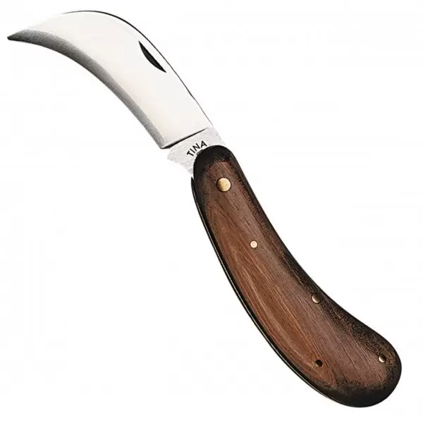 Kalemarski nož za baštu braon VILLAGER