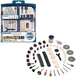 Set vi&scaron;enamenskog pribora 100 delova Dremel