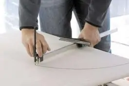 Vođica za rezanje traka i &scaron;estar za gipsane ploče WOLFCRAFT