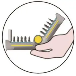 Set nastavaka za &scaron;rafljenje 11 delova WOLFCRAFT