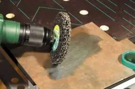 Univerzalna ploča za či&scaron;ćenje prihvat 6 mm 100mm WOLFCRAFT