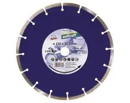 Dijamantska rezna ploča Classic-Asphalt, abrasiv &Oslash; 125 x 22,23 WOLFCRAFT