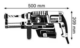 Elektropneumatska bu&scaron;ilica GBH 2-23 REA BOSCH