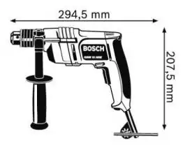 Električna bu&scaron;ilica GBM 13 HRE  Professional BOSCH