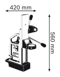 Magnetni stalak za bu&scaron;enje GMB 32 Professional BOSCH
