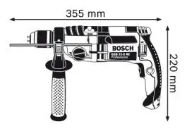 Električna vibraciona bu&scaron;ilica GSB 21-2 RE Professional BOSCH