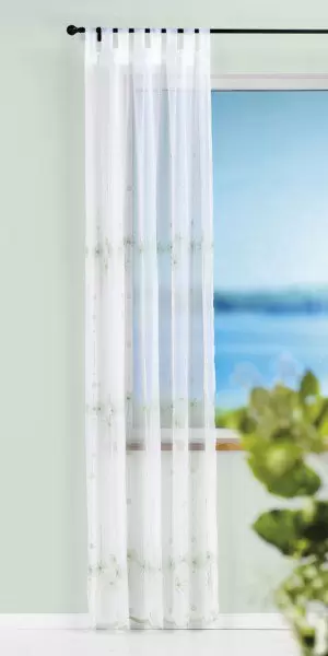 Zavesa TALITA 145x245cm zelena