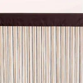 Končasta zavesa NISSER 90x245 braon