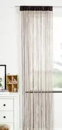 Končasta zavesa NISSER 90x245 braon
