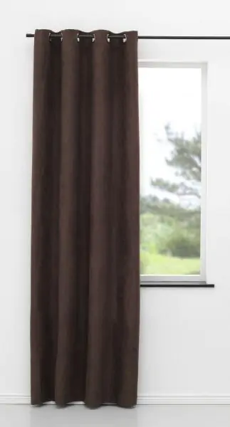 Zavesa ANTEN 140x245 braon boje