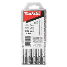 Set SDS+ burgija P-kvaliteta 5,6,8/110mm i 6,8/160mm Makita