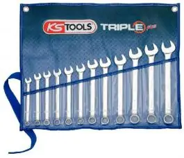Garnitura vilju&scaron;kasto-okastih ključeva 12 kom. KS TOOLS