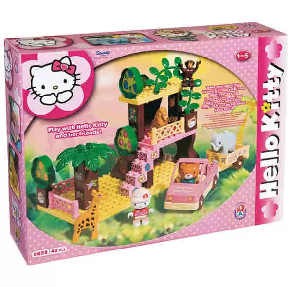 Safari Hello Kitty konstruktor 42kom 8655 UNICO PLUS