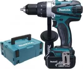 Akumulatorska bu&scaron;ilica-odvijač BDF458RFJ + Akumulatorski ventilator BCF201Z Makita