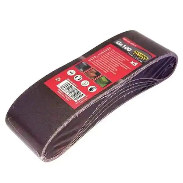 Brusna traka 75x533mm 5kom granulacija 100 MODECO