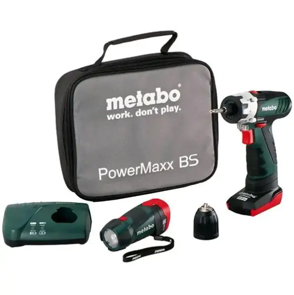 Akumulatorska bušilica-odvrtač Power Max 10.8V set METABO