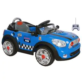 Auto na baterije sa daljinskim 203 plavi