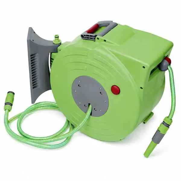 Motalica za crevo sa automatskim vraćanjem 20m 1/2" LEVIOR