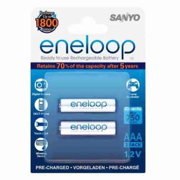Punjive baterije 2kom AAA HR-4UTGB-2BP Enelop Sanyo