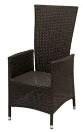 Baštenska garnitura KJELLER sto D150cm+4 SKIVE stolice