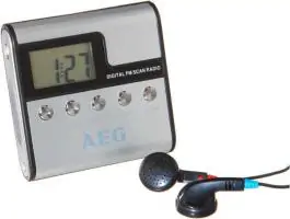 Radio tranzistor DDR 4107 AEG