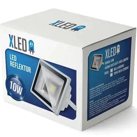 Led reflektor 10W, Beli,6500K, 800Lm IP 65, AC85-265V XLED