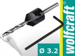 Predrezač sa upu&scaron;tačem &Oslash; 3,2 - 12 WOLFCRAFT