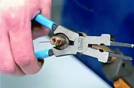 Kle&scaron;ta zavarivačka univerzalna 436/4P 210mm UNIOR