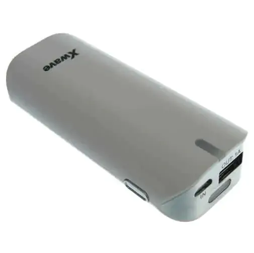 Dodatna baterija 4400mAh USB&USB micro kabl bela XWAVE