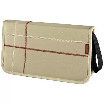 Torbica za CD , Sezdesete 64 CD-a, karirana/bez 11649