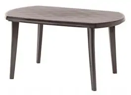 Baštenska plastična garnitura MOLDE sto +4 ABILDRO stolice