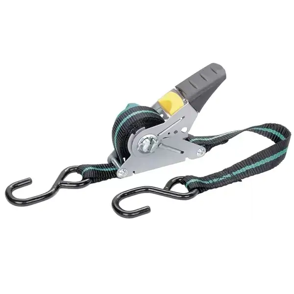 Kaiš za zatezanje tereta sa čegrtaljkom, alkom i motalicom Wolfcraft - proizvod na akciji