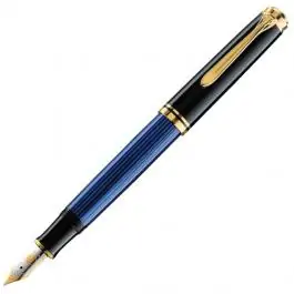 Naliv pero Souveran M800 (M) crno/plavo + kutija PELIKAN 995951