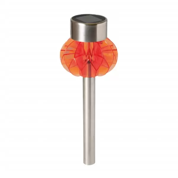 Solarna lampa sa dekoracijom narandžasta MX838/OR HOME