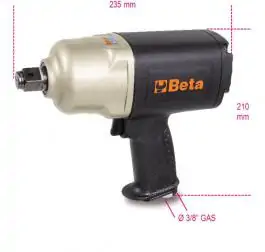 Pneumatski odvrtač sa kompozitnim kući&scaron;tem 1800 Nm 1928CD Beta