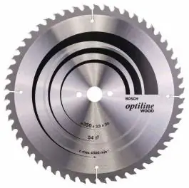 List testere Optiline Wood 350 x 30 x 2,5 x 3,5 mm 54z BOSCH